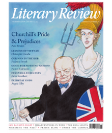 Literary Review October 18 front cover